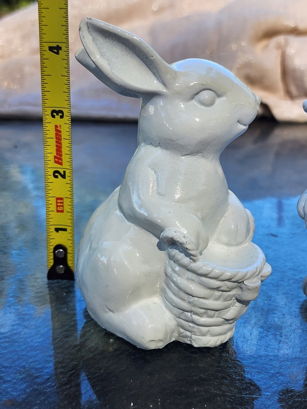 White Ceramic Rabbit - Picture 5 of 5